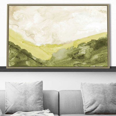 " Washed Green Landscape " by B. Danelle