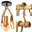 Barneveld Linear Pendant Light Set, 6 lights