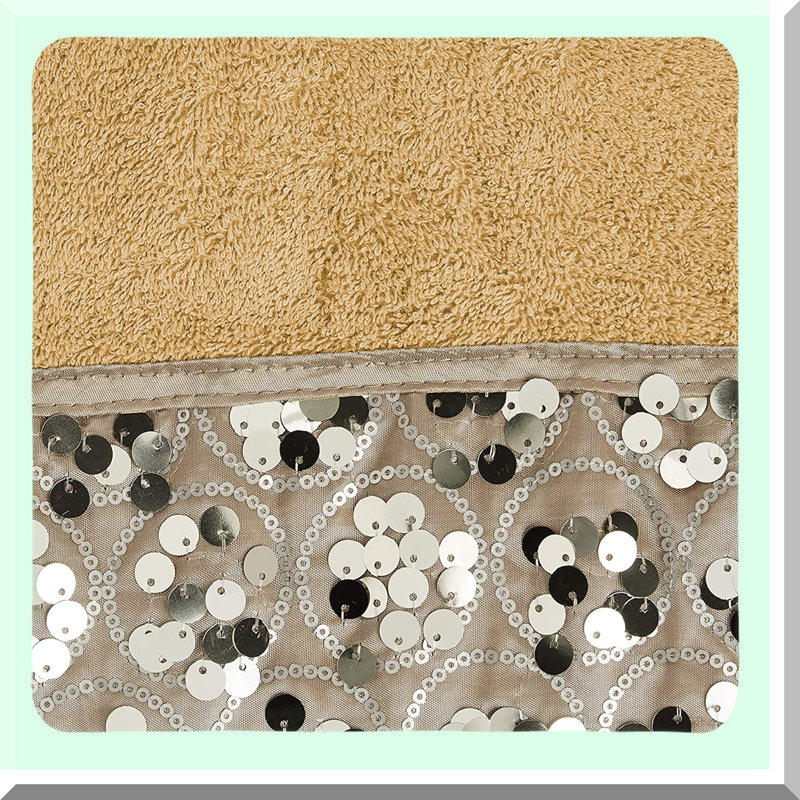 LuxWeave 3-Piece Champagne Towel Set - Premium Softness & Absorbency