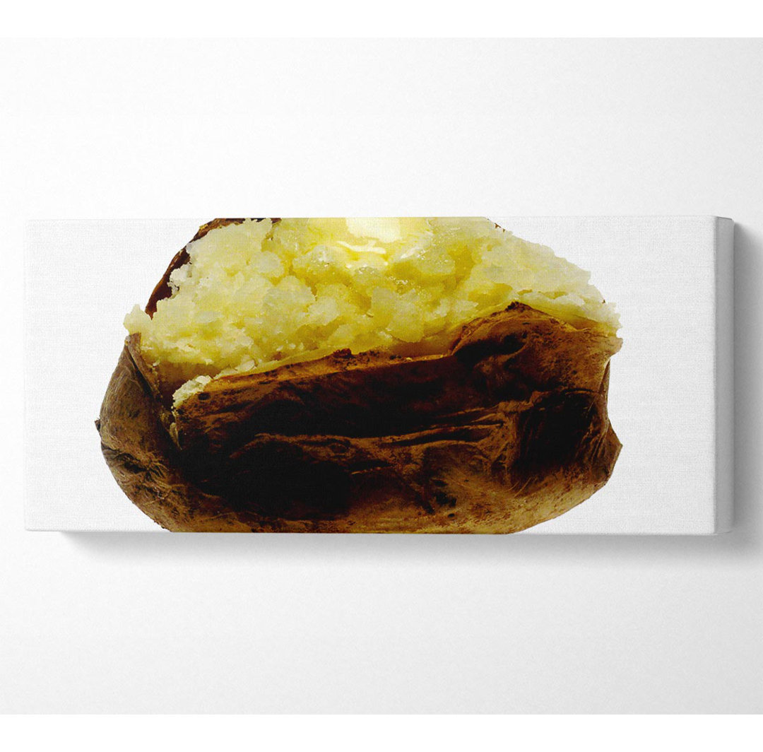 Jacket Potato Butter Melt Panoramaleinwand