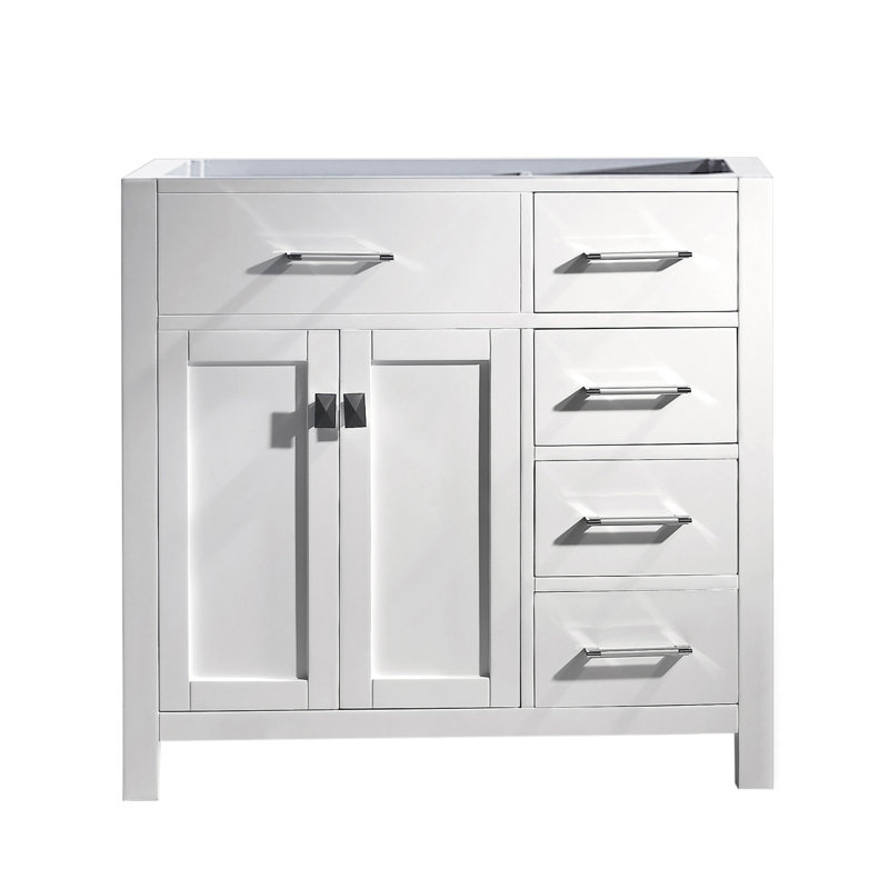 Base de meuble-lavabo 36 po Slagelse seulement, Blanc