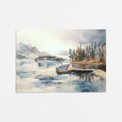 «Harbor of Stillness», impression roulée
