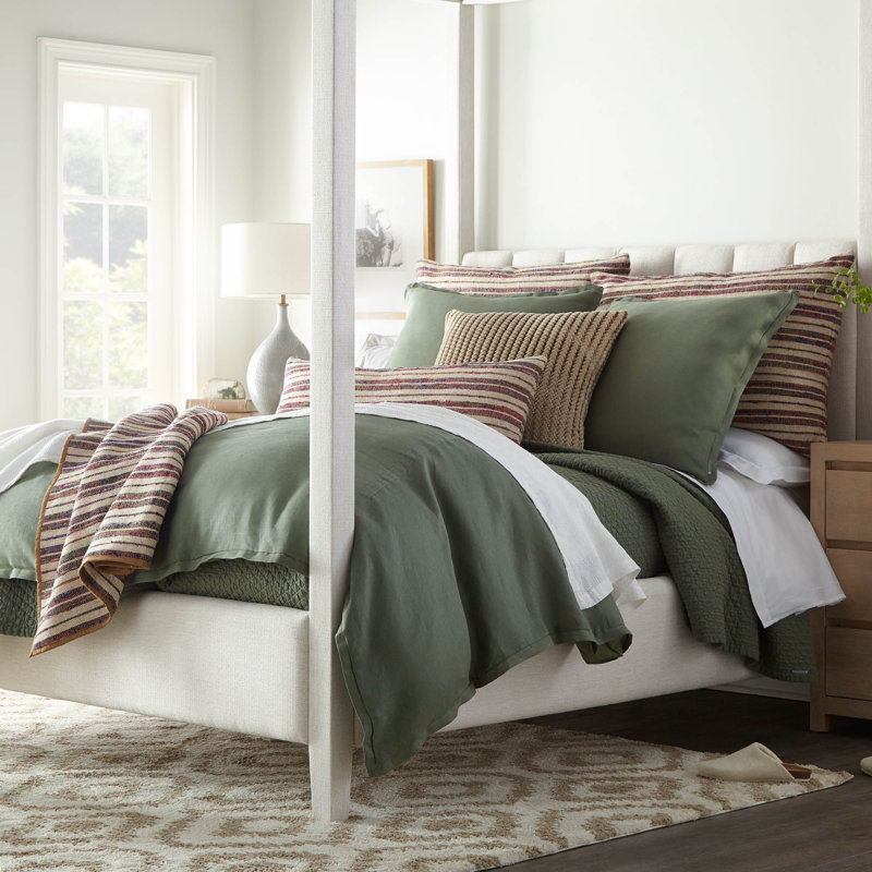 Terra Duvet Cover, Croissant, Queen Duvet Cover
