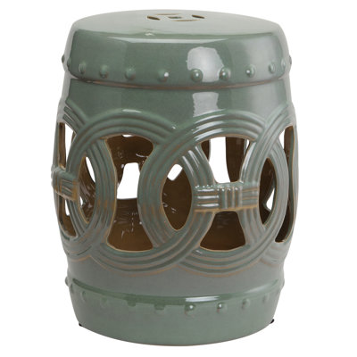 Ceramic Garden Stool Porcelain Modern Outdoor Table Decor