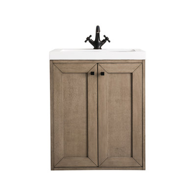 Chianti 24"" Floating Single Bathroom Vanity Set -  James Martin Vanities, E303V24WWWG