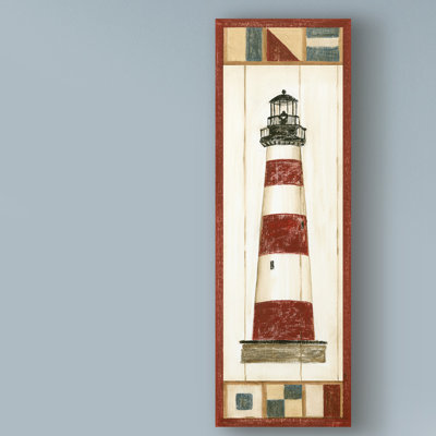 Impression sur toile tendue, "Americana Lighthouse I" par Ethan Harper