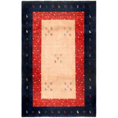 Tribal One-of-a-Kind 4'4" x 7' Area Rug