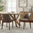  Bason Upholstered Faux Leather Dining Chairs Set of 6-116530376-118303070