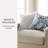2-Pack Yarn-Dyed Patterns Decor Throw Pillows in Yarn-Dyed Bengal Stripe / Distressed Floral-110821251