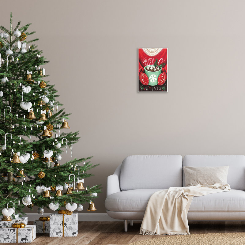 «Warm Wishes Hot Cocoa» par Elizabeth Tyndall, H 19 po x l 13 po