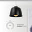 13.5 cm H Drum Lamp Shade ( Screw On ) in Black