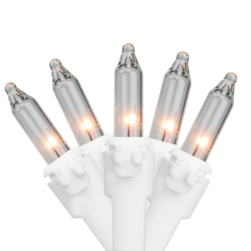 Mini ensemble de guirlandes de Noël, 552", Transparent/blanc, 300