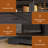 60" Buffet Sideboard Cabinet With 4 Glass Doors and 2 Drawers-402313569