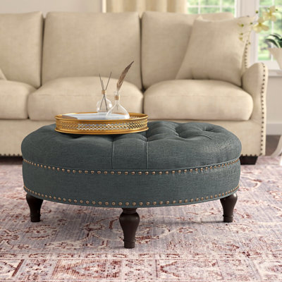 Repose-pieds cocktail rond 35,25 po Aoto