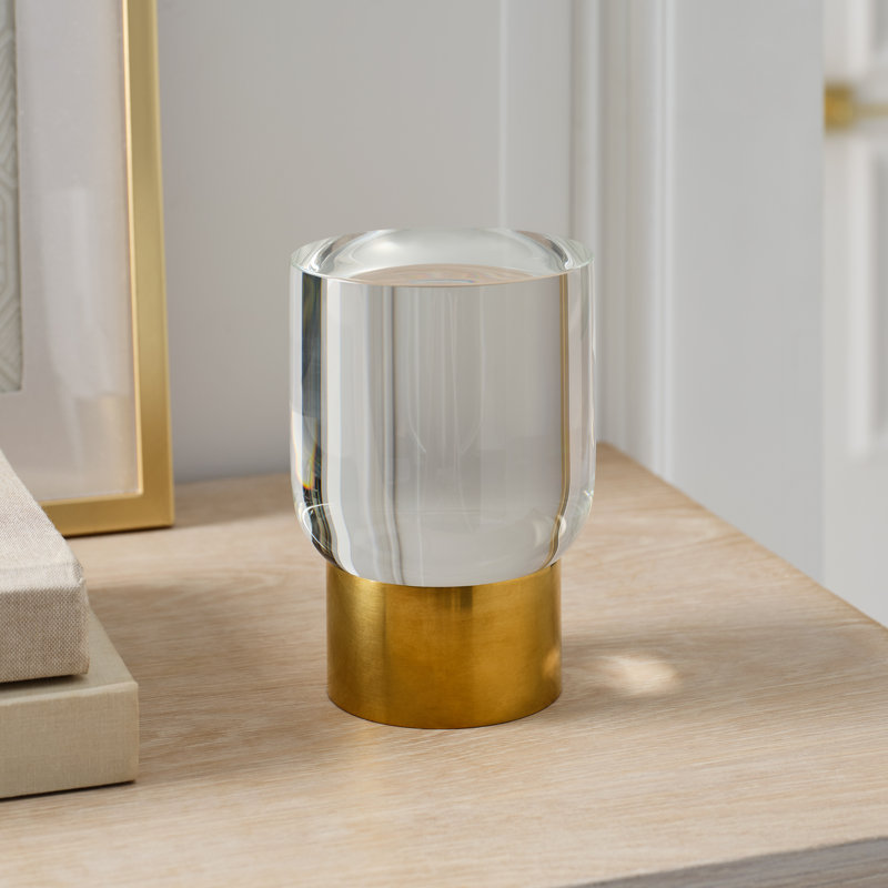Caspe 7 Rechargeable Table Lamp, Silver