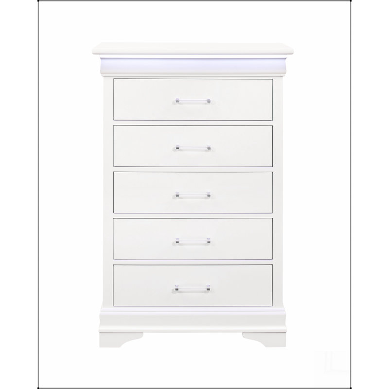 COFFRET BLANC CHARLSTON AVEC DEL