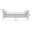 Banc rembourré vert-689096555