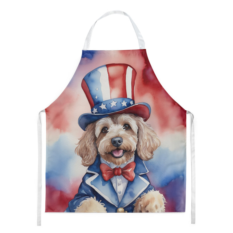 Patriotic American Apron, Cockapoo