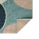 Dews Washable Geometric Indoor Rug