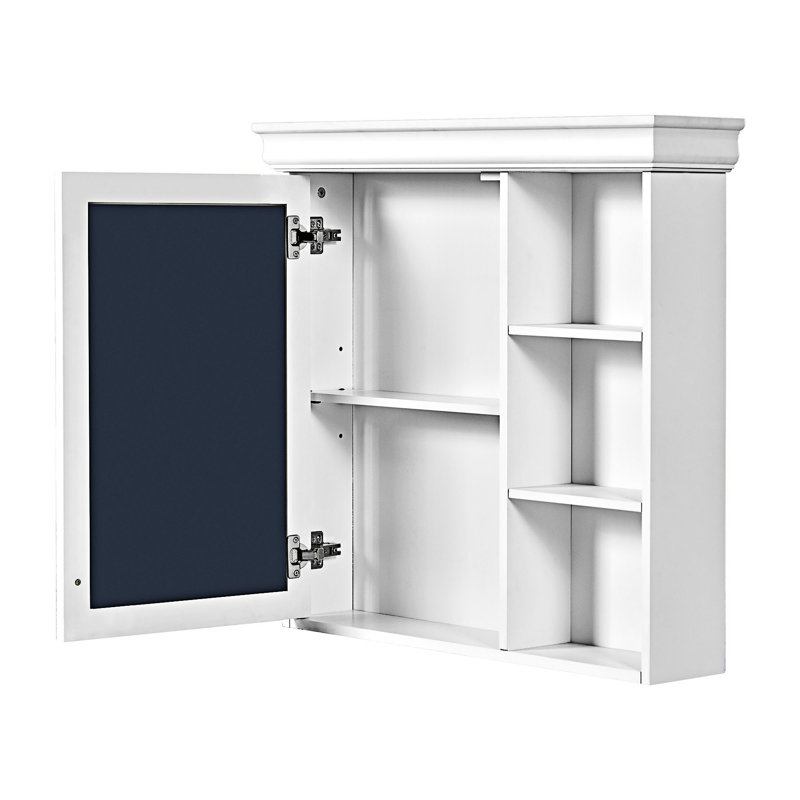 Armoire à pharmacie murale avec miroir, White