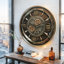 Horloge murale avec horloges mobiles IR-LI_ 24 po