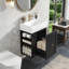 Meuble-lavabo mural 20 po avec lavabo, tablettes ouvertes et tiroirs-598703532