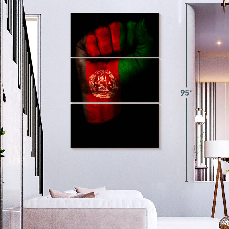 Borges Afghanistan Flag On Fist