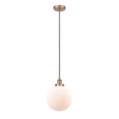 Luminaire suspendu sphère 1 lumière Frederick