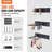 Wall Mounted Heavy Duty Garage Tool Organizer