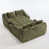 Chenille vert olive