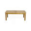 Table basse d'extérieur en bois d'acacia