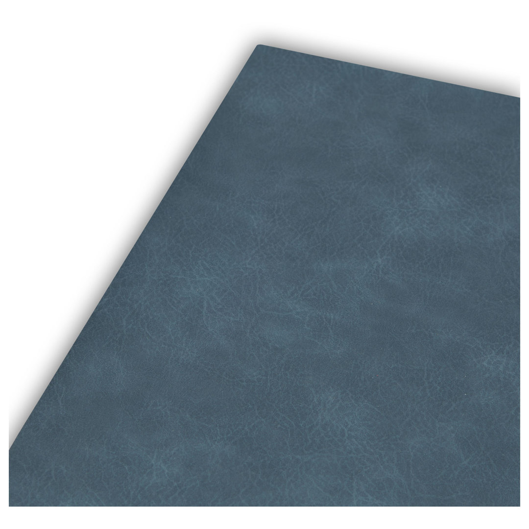 Dainty Home Florence Vegan Leather Reversible 12" x 18" Rectangular Placemat Set (Set of 4) Dainty Home 