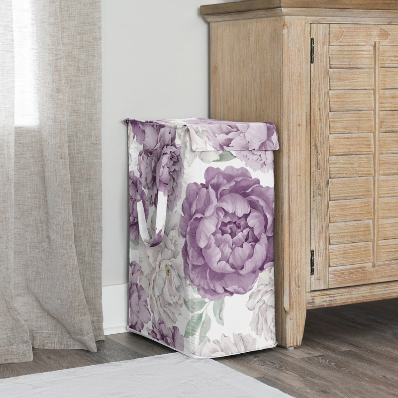 Panier à linge pliable avec poignées Peony