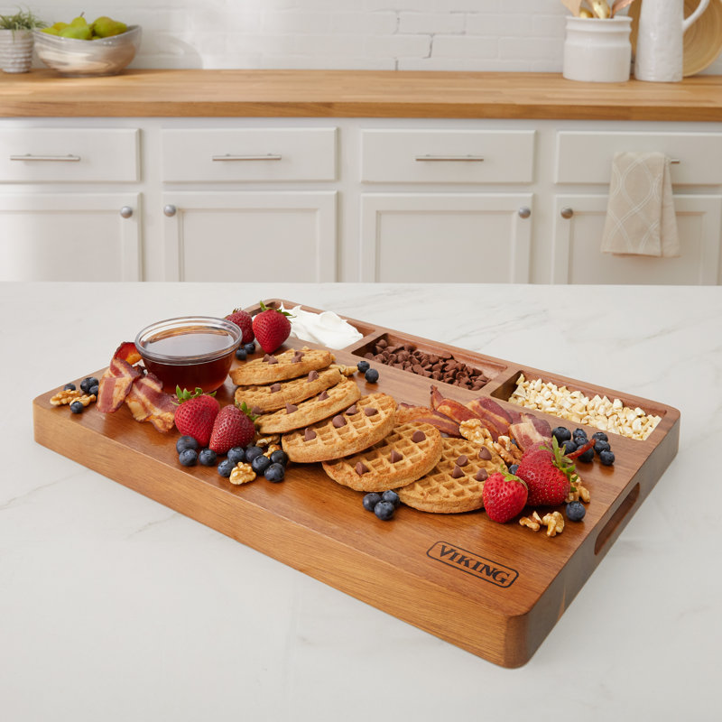 Viking Acacia Wood Butcher Block Prep/Serving Board
