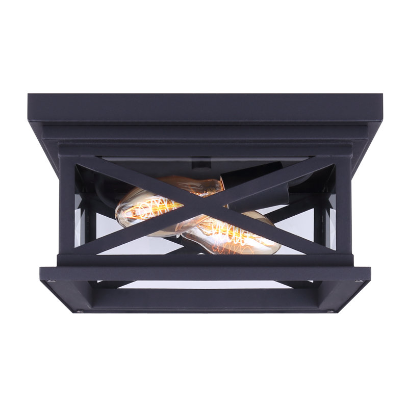 Hackler Glass Flush Mount
