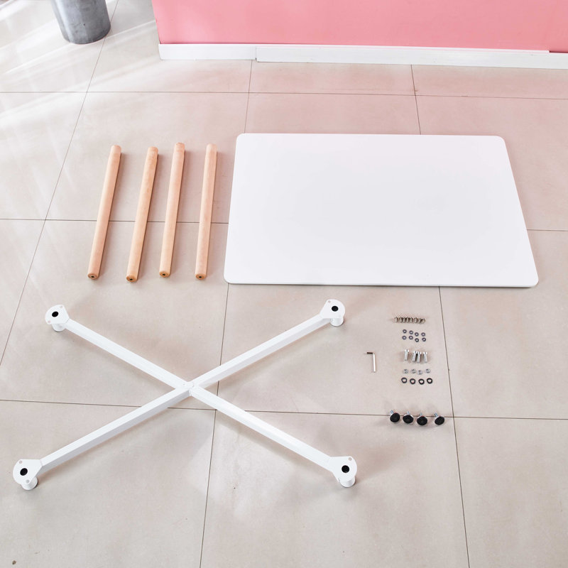 Table de bureau extensible en métal Analeya