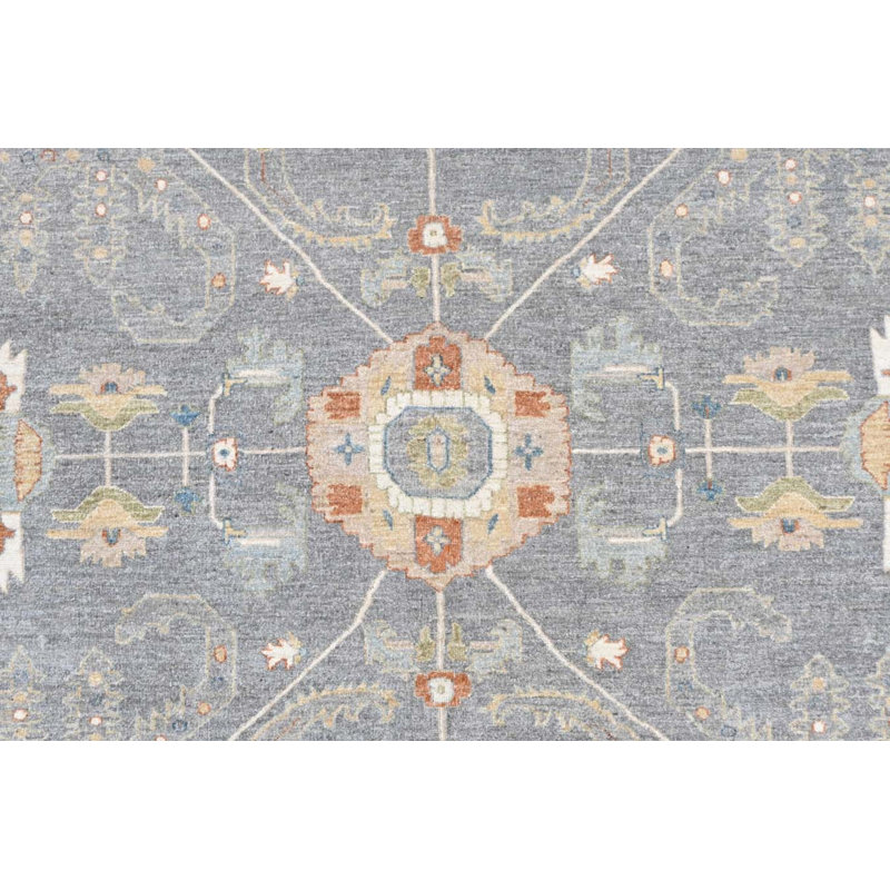 Transitional One-of-a-Kind Rectangle 11'9" X 14'10" Hand Knotted Area Rug