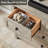 Addeline 54"W Farmhouse 7 - Drawers Dresser Organizer, Wood Rustic Wide Chest of Drawers-1621100516