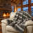 Alaskan Hawk Knitted Throw Blanket-639095926