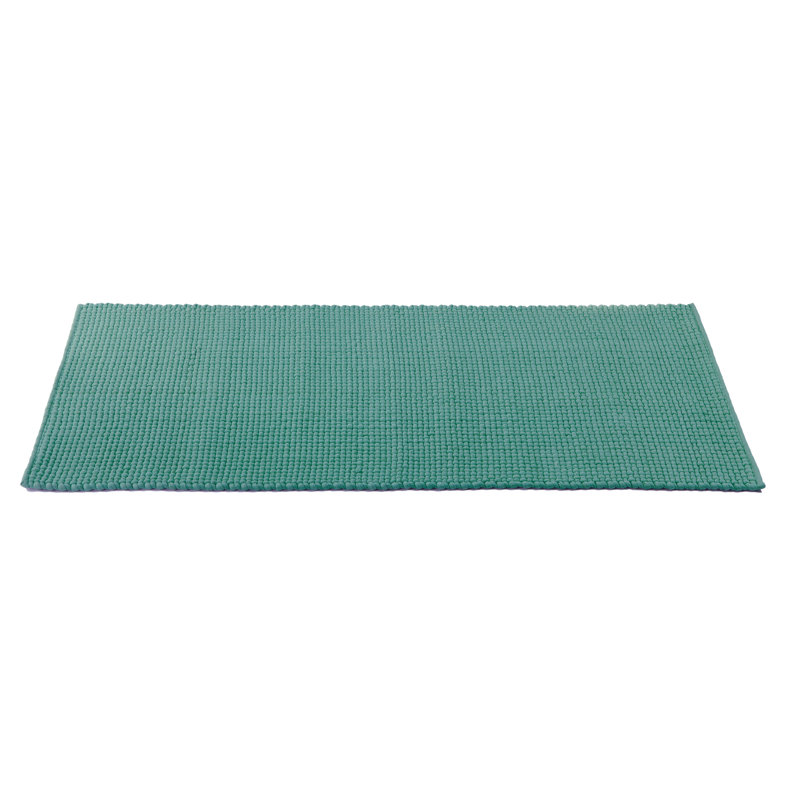 Solid Colour Cotton Area Rug, Rectangle 60 x 90cm