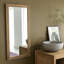 Bahya Rectangle Solid Wood Mirror-823550360