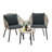 3-Piece Wicker Cushioned Patio Bistro Set-1197906988