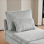 Canapé-fauteuil, compact moderne pour les petits espaces, dortoir de salon Vert clair | Velours côtelé