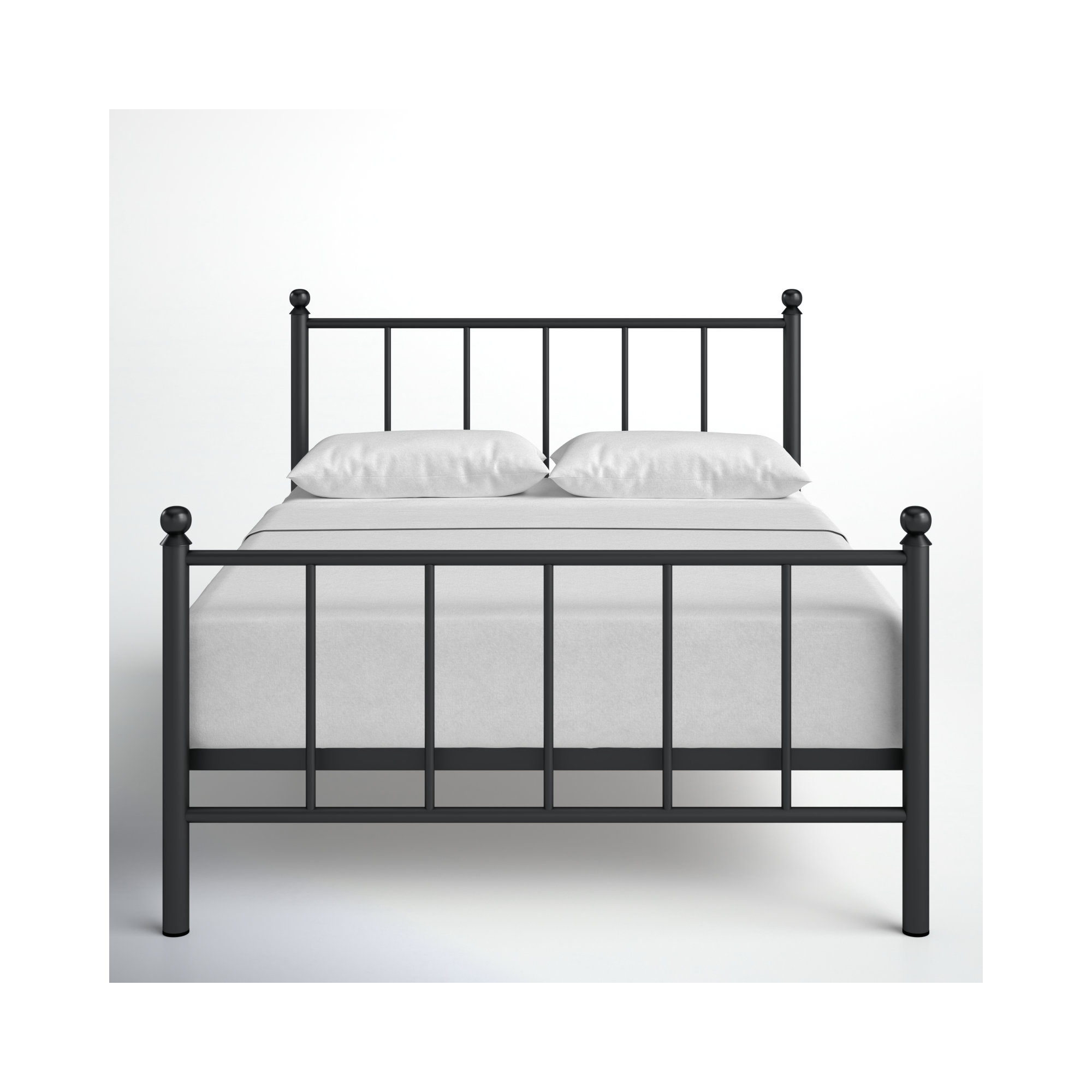 Edward Solid Wood Slat Bed, Queen