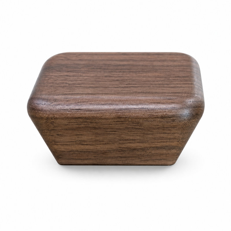 Solid Wood Square Cabinet Knob