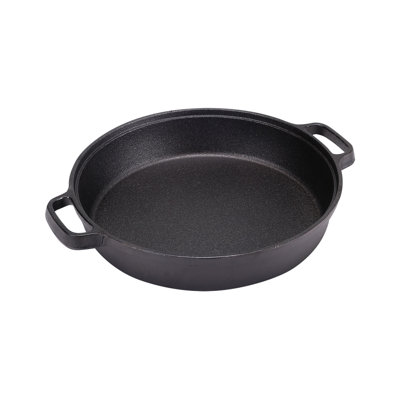 Cast Iron Skillet with Double Handles