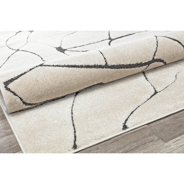 CosmoLiving by Cosmopolitan Cadence Contemporary Marble Area Rug ...