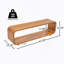 Table basse en bois d'acacia