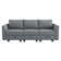 3-Seater Modular Sectional Sofa Couch With Storage Seats