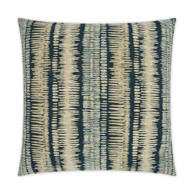 Zorro Pillow Cover & Insert, Square 24", Indigo